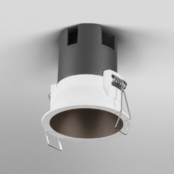 LEDVANCE Twist svetlo Ø 7 cm 830 biela/čierna