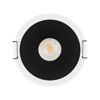 LEDVANCE Twist svetlo Ø 7 cm 840 biela/čierna