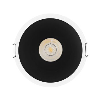 LEDVANCE Twist svetlo Ø 9,3 cm 840 biela/čierna