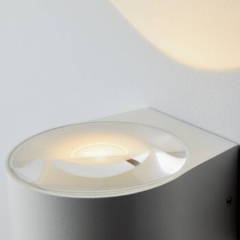 LOOM DESIGN Frey LED nástenné svietidlo IP65 2x6W biele