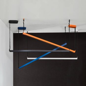 LOOM DESIGN LED závesné svietidlo Belto, čierne