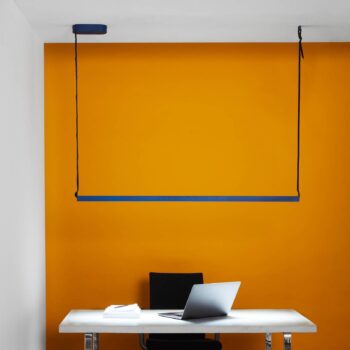LOOM DESIGN LED závesné svietidlo Belto, modré