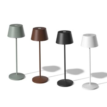 LOOM DESIGN Modi LED terasové svetlo, corten