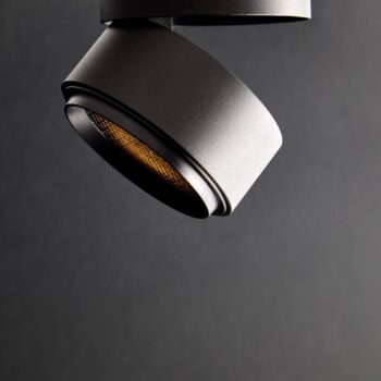 LOOM DESIGN Ray LED stropný bod Ø9,3cm 13W čierny