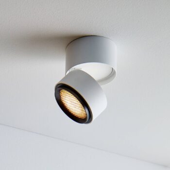 LOOM DESIGN Ray LED stropný spot Ø9,3cm 13W biely