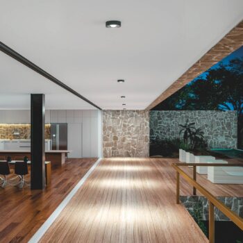LOOM DESIGN Sif LED stropné svietidlo IP65 čierne