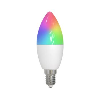 LUUMR Smart E14 4,9W CCT RGB ZigBee Tuya Hue 3-dielny
