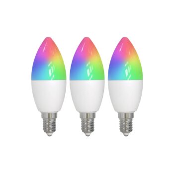 LUUMR Smart E14 4,9W CCT RGB ZigBee Tuya Hue 3-dielny