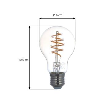 LUUMR Smart LED E27 A60 4,9 W číra ZigBee Hue