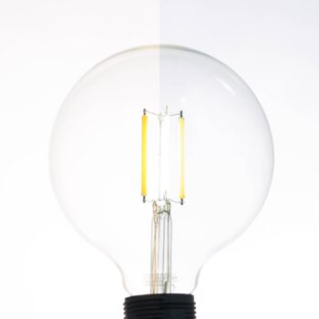 LUUMR Smart LED E27 G125 7W číra ZigBee Hue Tuya