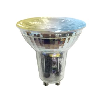 LUUMR Smart LED žiarovka 2ks GU10 sklo 4,7W číra Tuya