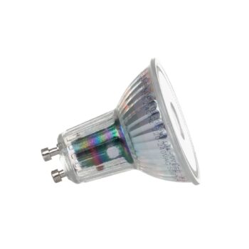 LUUMR Smart LED žiarovka 3ks GU10 sklo 4,7W číra Tuya
