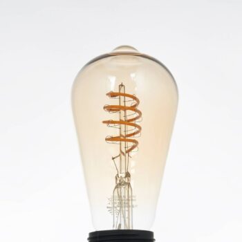 LUUMR Smart LED žiarovka E27 ST64 jantárová 4,9W Tuya WLAN