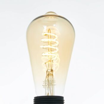 LUUMR Smart LED žiarovka E27 ST64 jantárová 4,9W Tuya WLAN