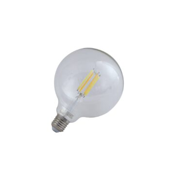 LUUMR Smart LED žiarovka číra E27 G125 7W Tuya WLAN CCT