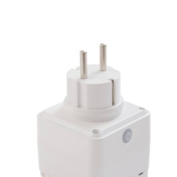 LUUMR Smart Plug Lykka, EU, WiFi, Tuya, vnútorná, vonkajšia, biela
