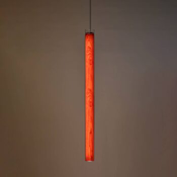 LZF Estela SV LED závesné svietidlo, 90 cm čerešňa