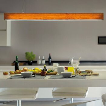 LZF I-Club Slim LED svietidlo 120 cm čerešňa
