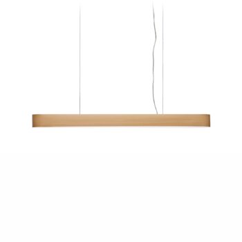 LZF I-Club Slim LED svietidlo 120 cm prírodný buk