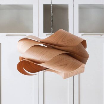 LZF Link závesná, kábel čierna Ø 46 cm čerešňa