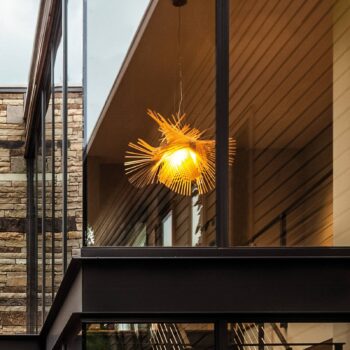 LZF Minimikado závesná lampa, čerešňa