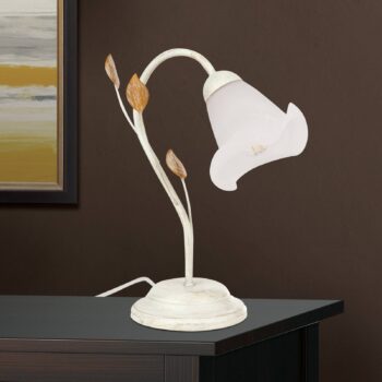 Lampa Sisi florentský štýl, slonovinovo-zlatá