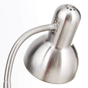 Lampa na písací stôl Nemo, flexibilná, matný nikel