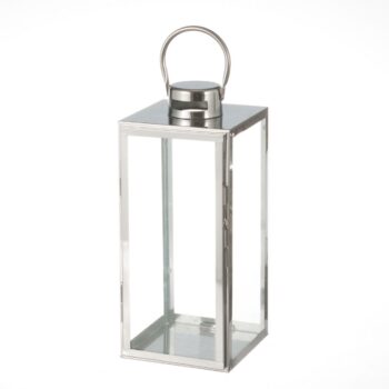 Lampáš Elegance Silver 17x17x38cm, 17 x 17 x 38 cm