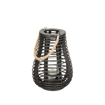 Lampáš Vela 33cm black, 23 x 23 x 33 cm