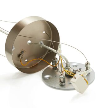 Látkové závesné svietidlo Maserlo, cappucino, 53cm