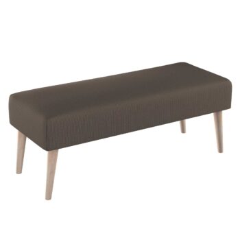 Lavica natural, hnedá , 100 x 40 x 40 cm, Manchester, 701-37