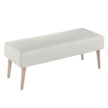 Lavica natural, svetlosivá, 100 x 40 x 40 cm, Living 2, 162-01