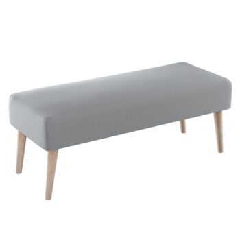 Lavica natural, tmavo - sivá, 100 x 40 x 40 cm, Ingrid, 705-42