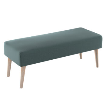 Lavica natural, vyblednutý smaragd, 100 x 40 x 40 cm, Ingrid, 705-36
