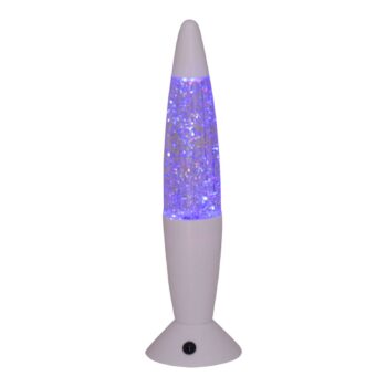 Lávová LED lampa Glitter