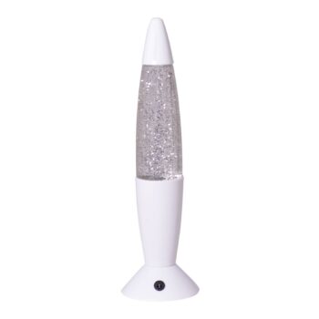 Lávová LED lampa Glitter