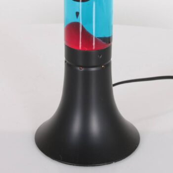 Lávová lampa Volcan 3117, čierna, tekutina číra/červená, E14