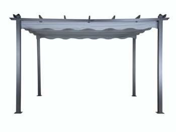 Lazio pergola antracit 4x2,5 m