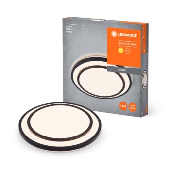 Ledvance Orbis Berlin LED stropné svietidlo čierne 49cm