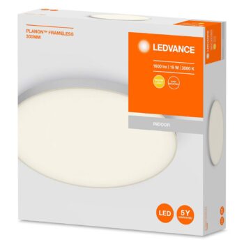 Ledvance Planon Frameless Round LED panel Ø 30 cm