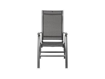 Legato Silver-Line polohovacie kreslo antracit