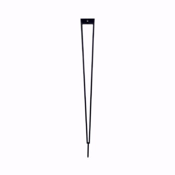 Les Jardins LED solárna baterka Tinka, corten, 90 cm, zemný hrot