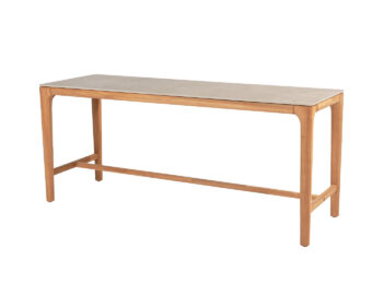 Liam teakový jedálenský stôl s keramickou doskou 220x75 cm