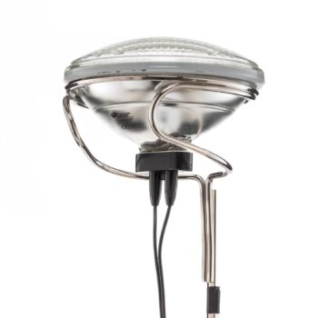 Limitovaná edícia stojacej lampy FLOS Toio, čierna, kov, 195 cm