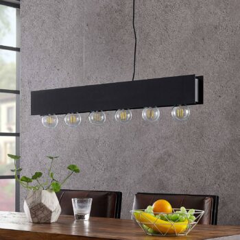 Lindby Bebban závesná lampa, 6 svetelných zdrojov
