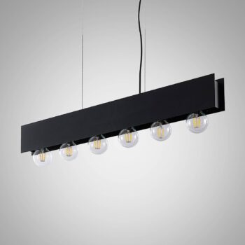 Lindby Bebban závesná lampa, 6 svetelných zdrojov