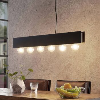 Lindby Bebban závesná lampa, 6 svetelných zdrojov