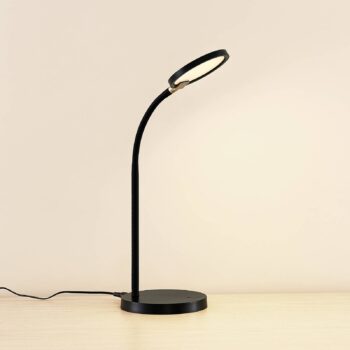 Lindby Binera LED stolná lampa, stmievač 3 stupne