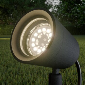 Lindby Elmana svetlo s hrotom do zeme, GU10, IP65