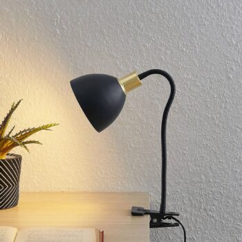 Lindby Genora upínacia lampa v čiernej
